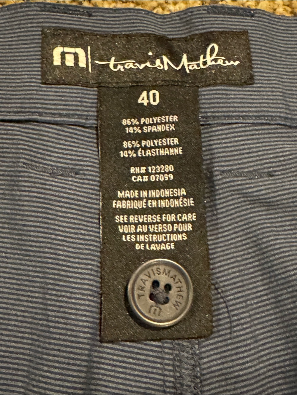 Men’s Golf Shorts –6 Pairs Size 40 | TravisMathew, Adidas, Quiksilver & O’neill - Picture 6 of 7
